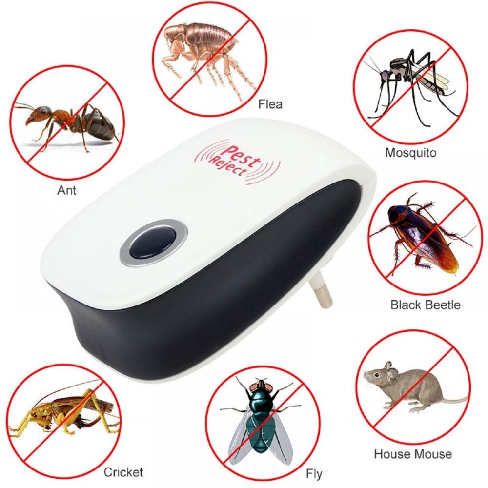 Cafard De Jardin Charmant Electronic Ultrasonic Insect Rodents Repeller Eu Us Uk Plug