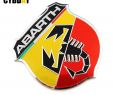 Cap Jardin Charmant Pre 3d 3m Car Abarth Insignia Adhesiva De Metal Emblema Del Logotipo De La Etiqueta Engomada De La Etiqueta Scorpion Para todos Fiat Abarth Punto