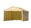 Carport Brico Depot Élégant Super Max 12 X 26 Tan Canopy Enclosure Kit Fits 2 Inch Frame