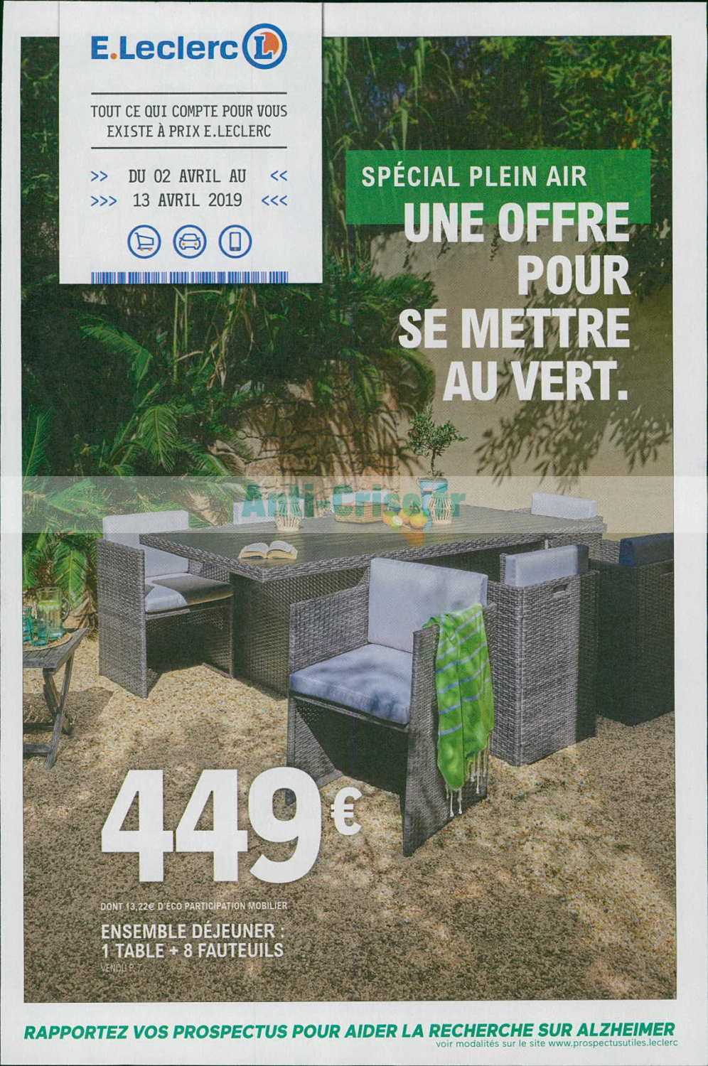 catalogue leclerc du 02 au 13 avril 2019 jardin