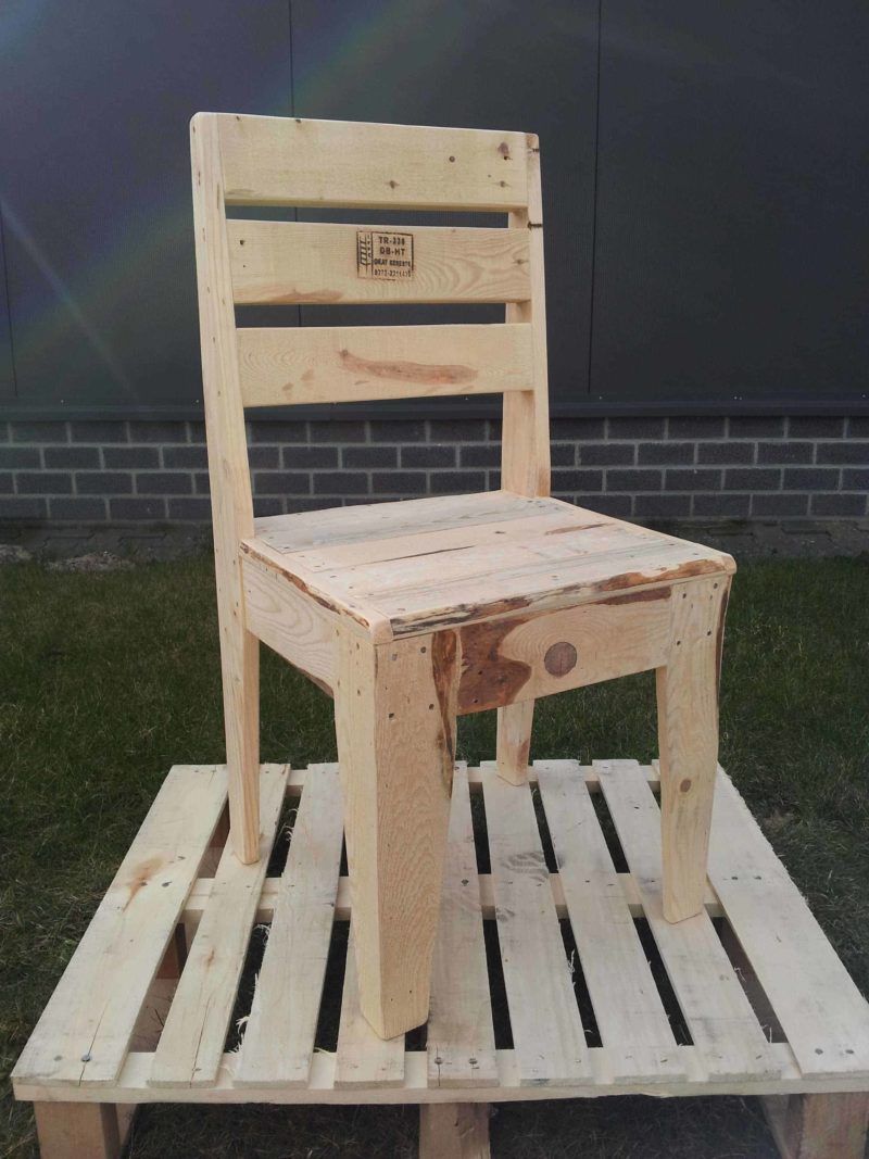 Chaise En Palette Inspirant Upcycled Pallet Chair