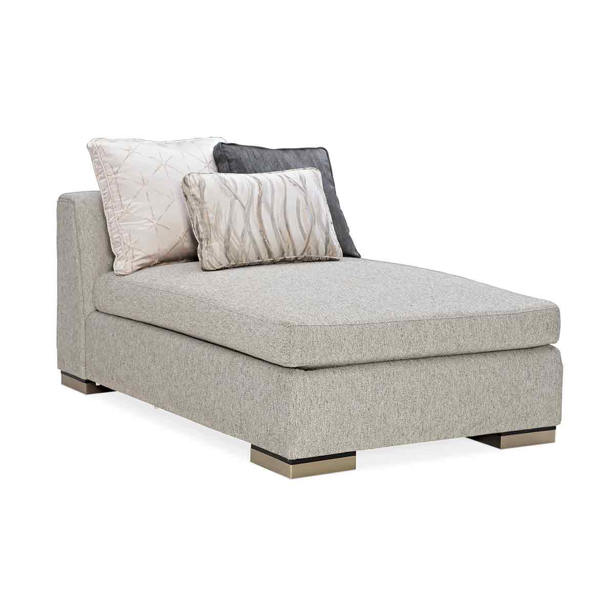 Chaise En Palette Luxe Edge Armless Chaise