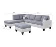 Chaise En Palette Nouveau Sunny Designer sofas Aleena Sectional sofa Set with Otoman Buy Sunny Designer sofas Aleena Sectional sofa Set with Otoman Line at Best Prices In