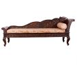 Chaise En Palette Unique solid Wood Setty In Brown