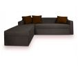 Chaise En Palette Unique Spaces therapy Phoenix L Shape Right Fabric sofa Storage
