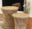 Chaise En Rotin Ikea Génial Handmade Rattan Stools