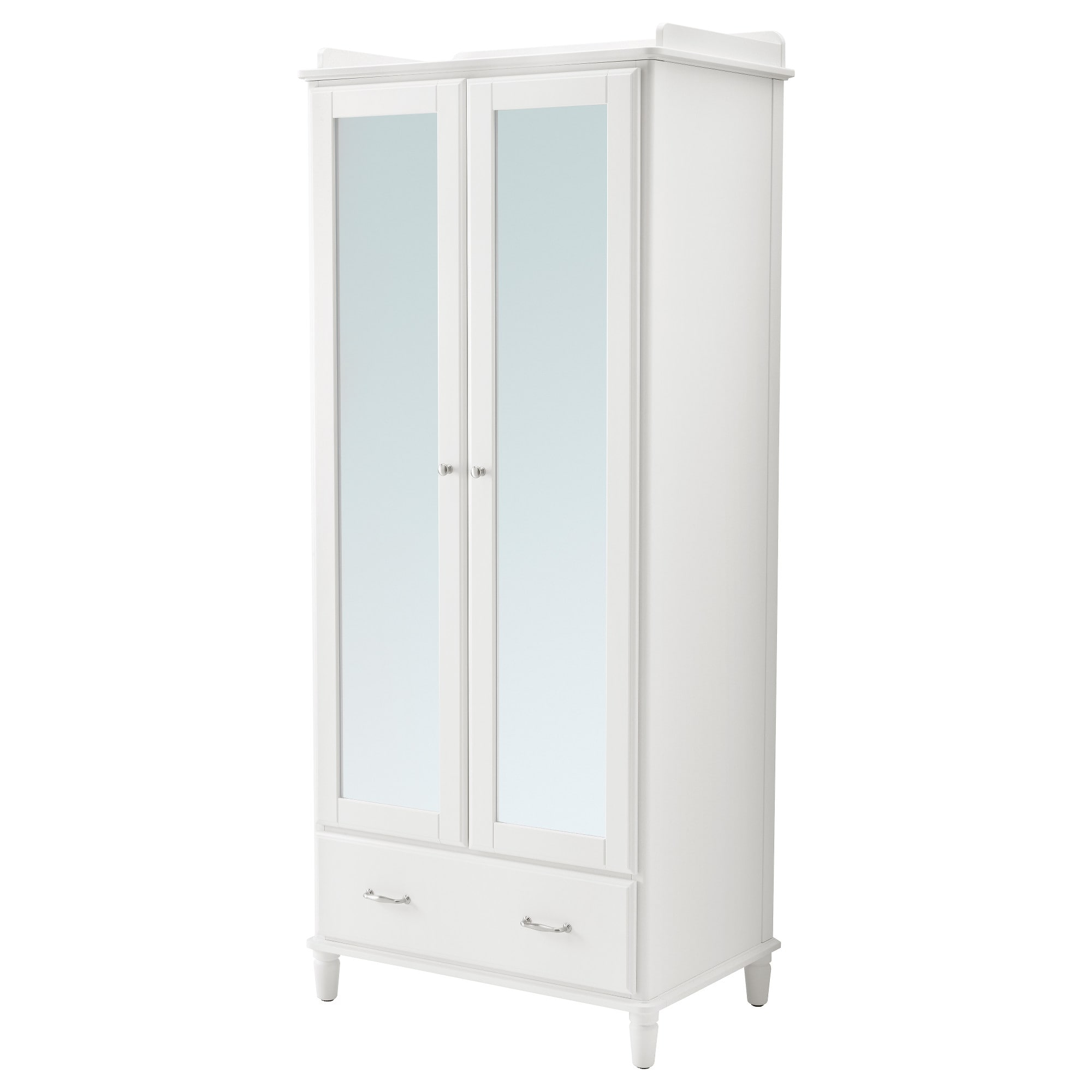 standing wardrobes ikea charmant armoire brusali tyssedal wardrobe white mirror glass pe s5