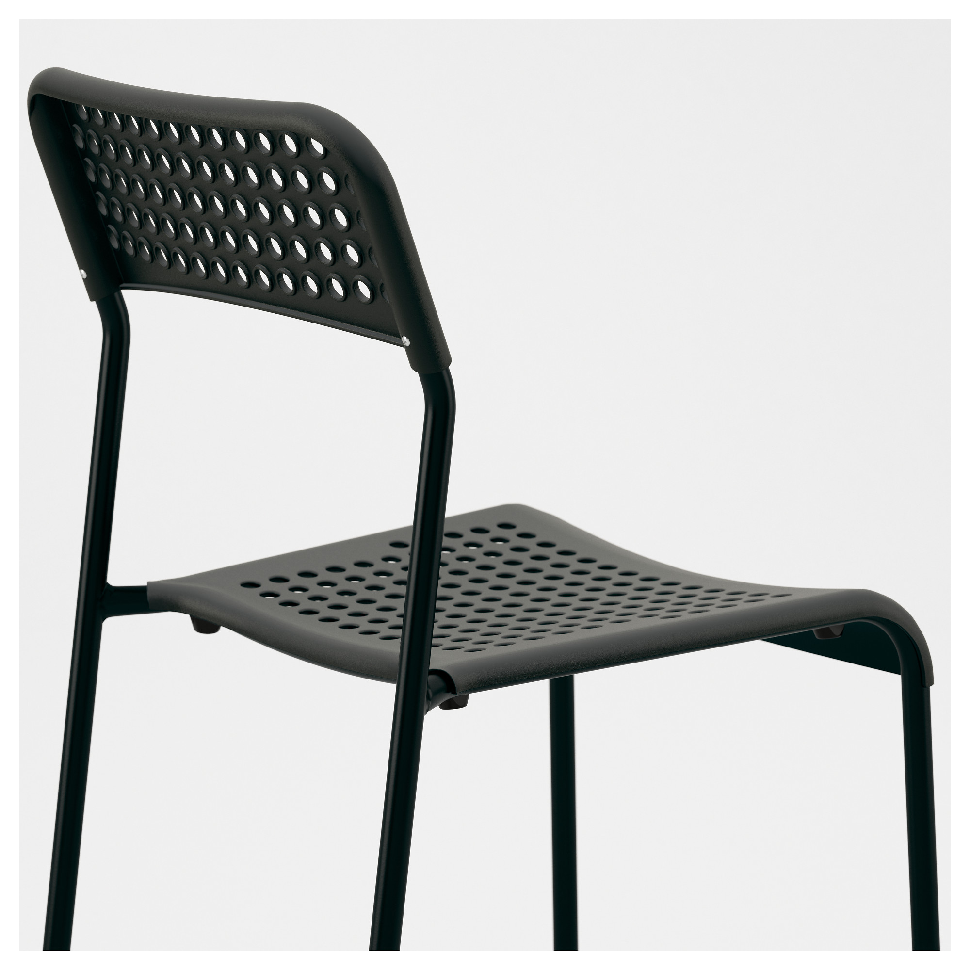 Chaise Suspendue Ikea Beau Empilable Ikea Adde Chaise Noir Meubles Maison Meubles Chaises