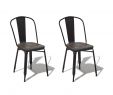 Chaises Gifi Unique Chaise Timothy Noire assise Bois Massif X2