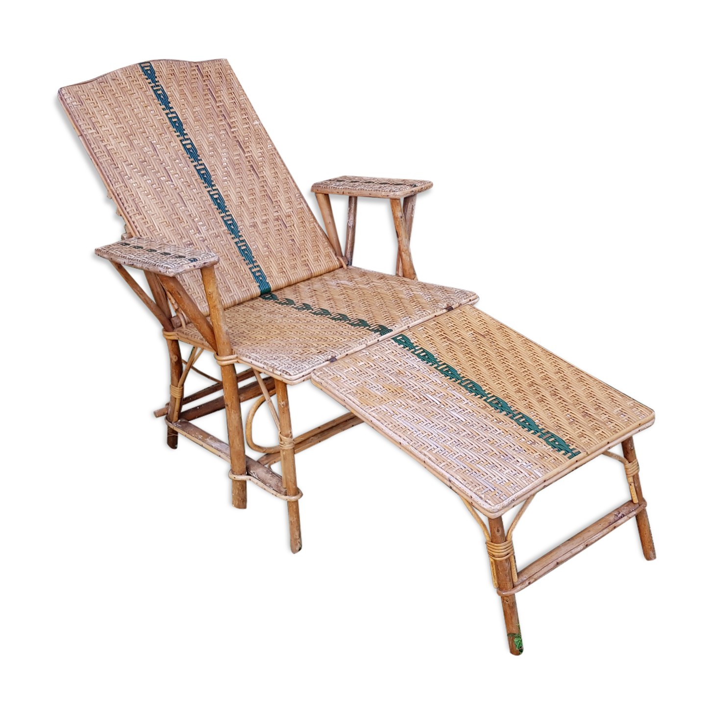 Chaises Longues Jardin Nouveau Chaise Longue En Osier Et Bois