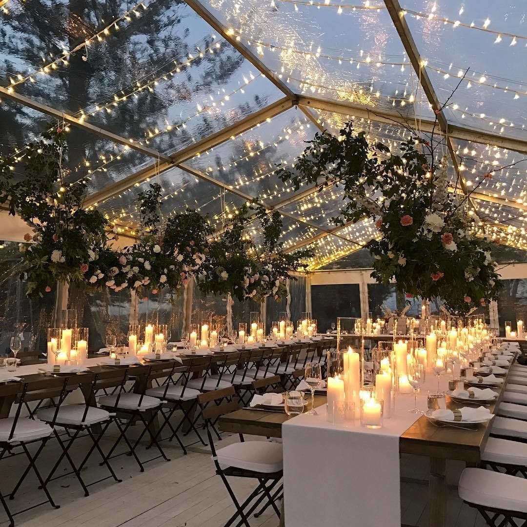 Chapiteau De Jardin Élégant Magical Wedding Décor and Amazing Lighting