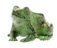 Chapiteau Jardin Inspirant Statuette De Jardin En forme De Grenouille Style Antique Fonte Vert 14 Cm 1kg