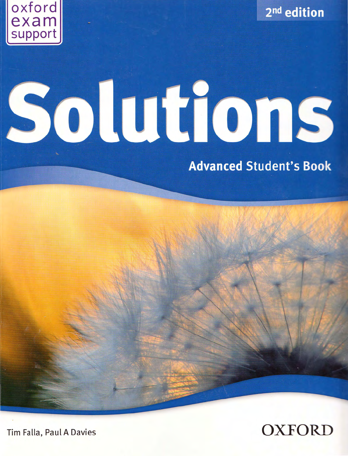 Chaton A Donner Strasbourg Luxe solutions Advanced 2nd Ediition Student S Book