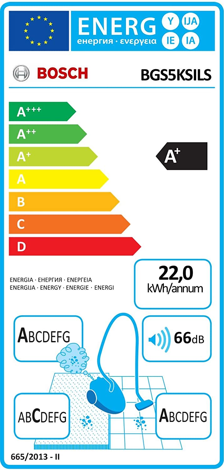 Comment Aménager son Petit Jardin Frais Bosch Electroménager Bgs5ksils aspirateur Sans Sac Classe A 550 W Noir