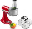 Comment Aménager son Petit Jardin Inspirant Kitchenaid 5ksm2fpa Trancheur Rapeur Pour Robot Artisan Argent