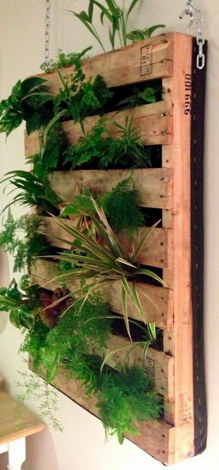 Comment Aménager son Petit Jardin Luxe Ve at­vna Stena V Palete originálne Nápady Pre