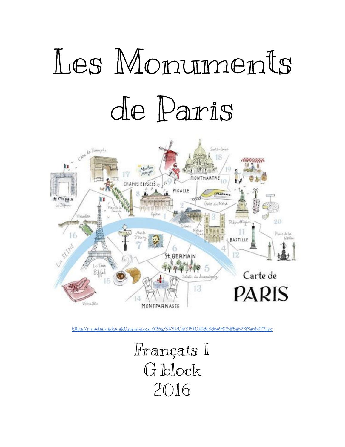 Creation Jardin Élégant Les Monuments De Paris by andrea Martin issuu