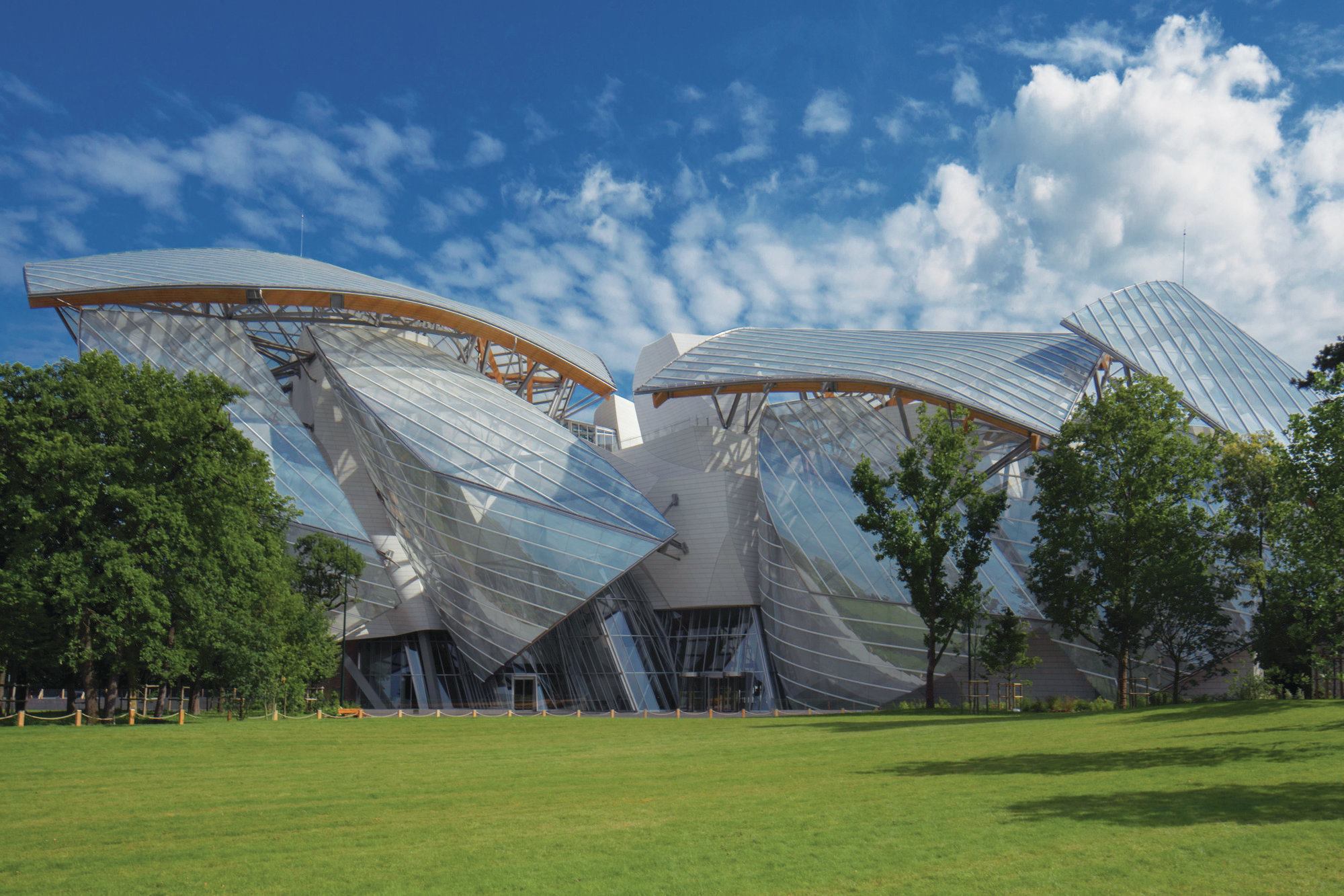 Création Jardin Génial Fondation Louis Vuitton Paris Gehry