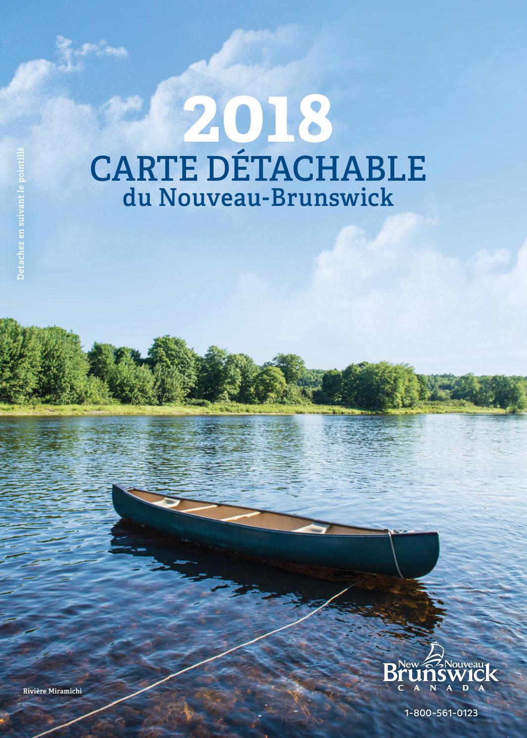 Créer Un Jardin Paysager Inspirant 2018 Carte Détachable by Ficial New Brunswick Travel Guide