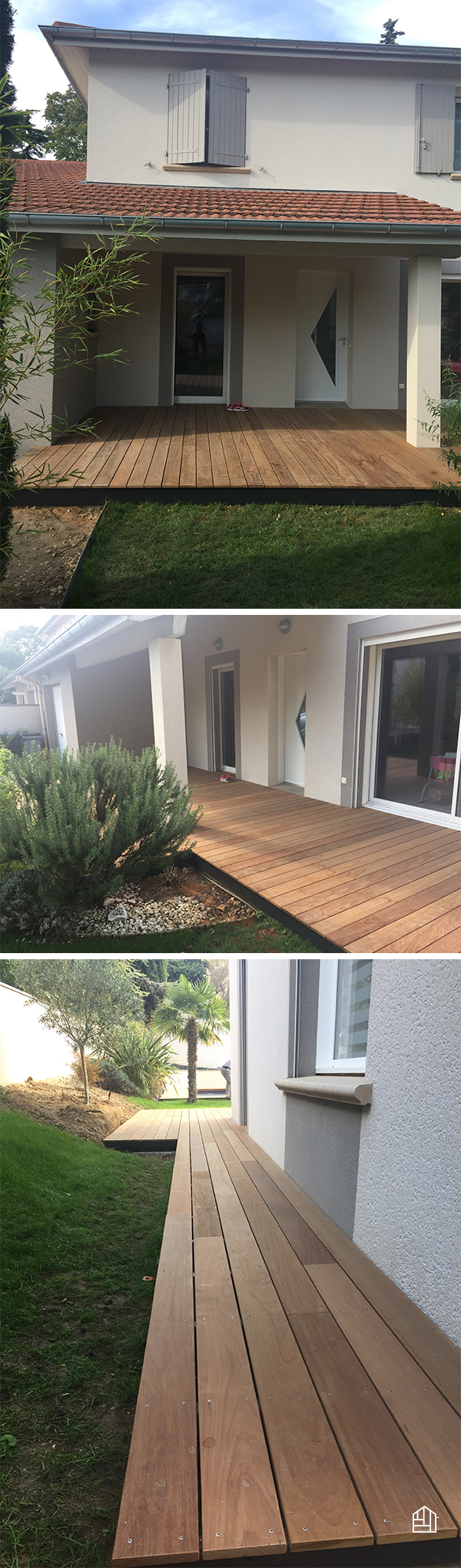 Deco Terrasse Bois Élégant Terrasse Ipª Faisant Le tour De La Maison Pour Ajouter Une