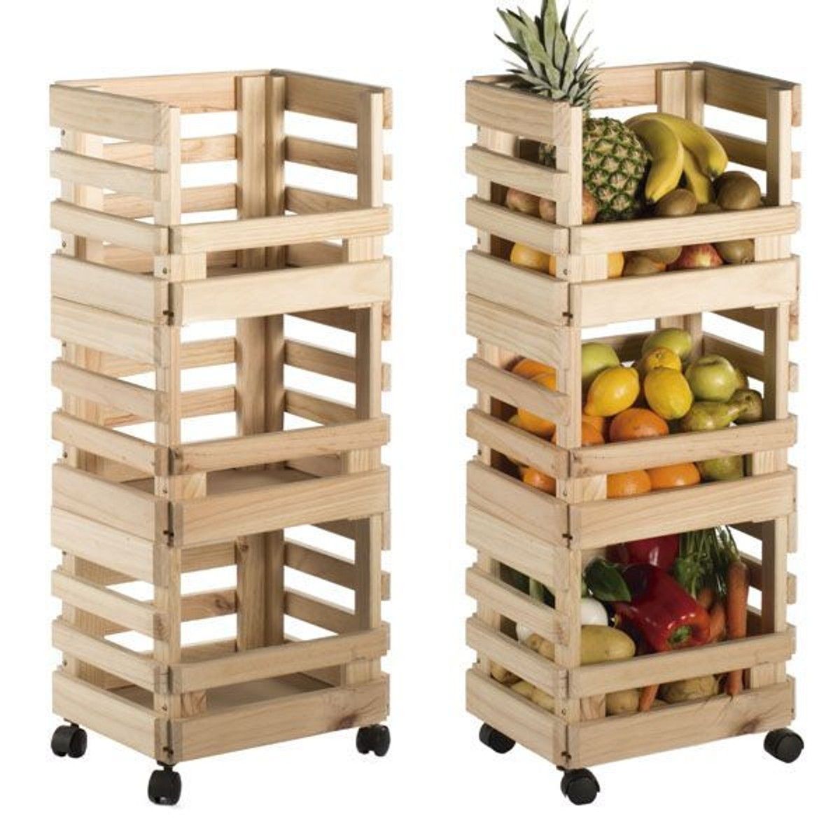 Desserte De Jardin Génial Caisse De Rangement Sur Roulettes Evolution Lot De 3