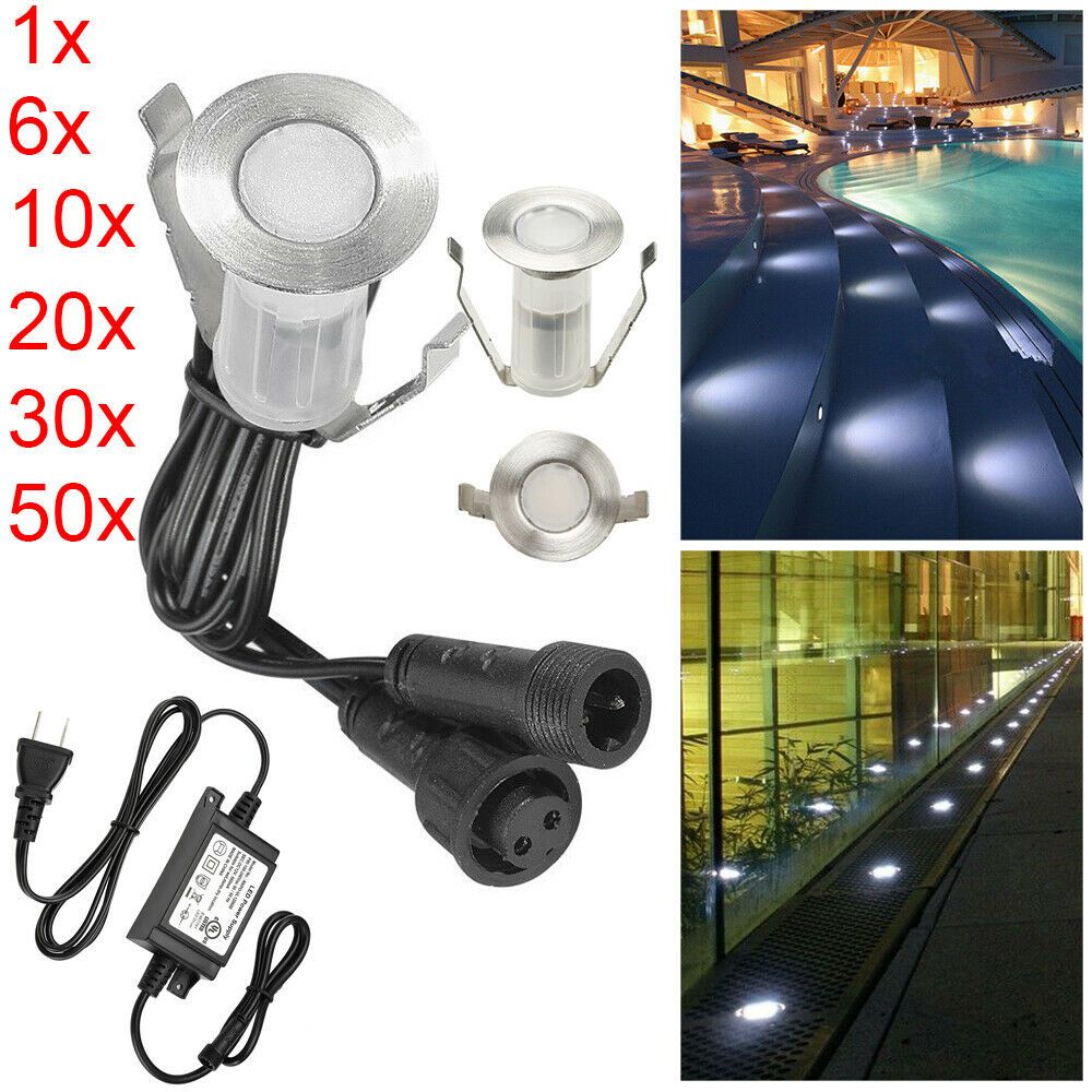 Eclairage Exterieur Jardin Led Frais 1 50x 19mm Led Lampe souterrain sol Eclairage Lumi¨re Jardin