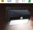 Eclairage Exterieur Jardin Led Génial 20 Led Lampes solaires Capteur De Mouvement Mur Lumi¨re