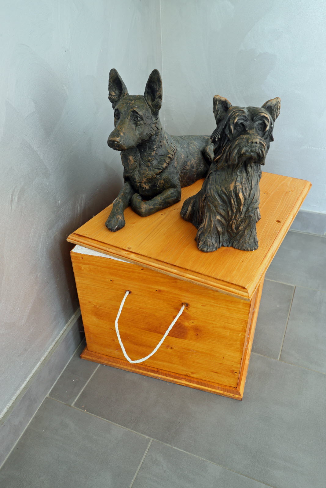 cercueil en bois pour animal de pagnie au centre de cremation et cimetiere pour animaux de pagnie de la sarl brendle a aspach le bas archives l alsace thierry gachon