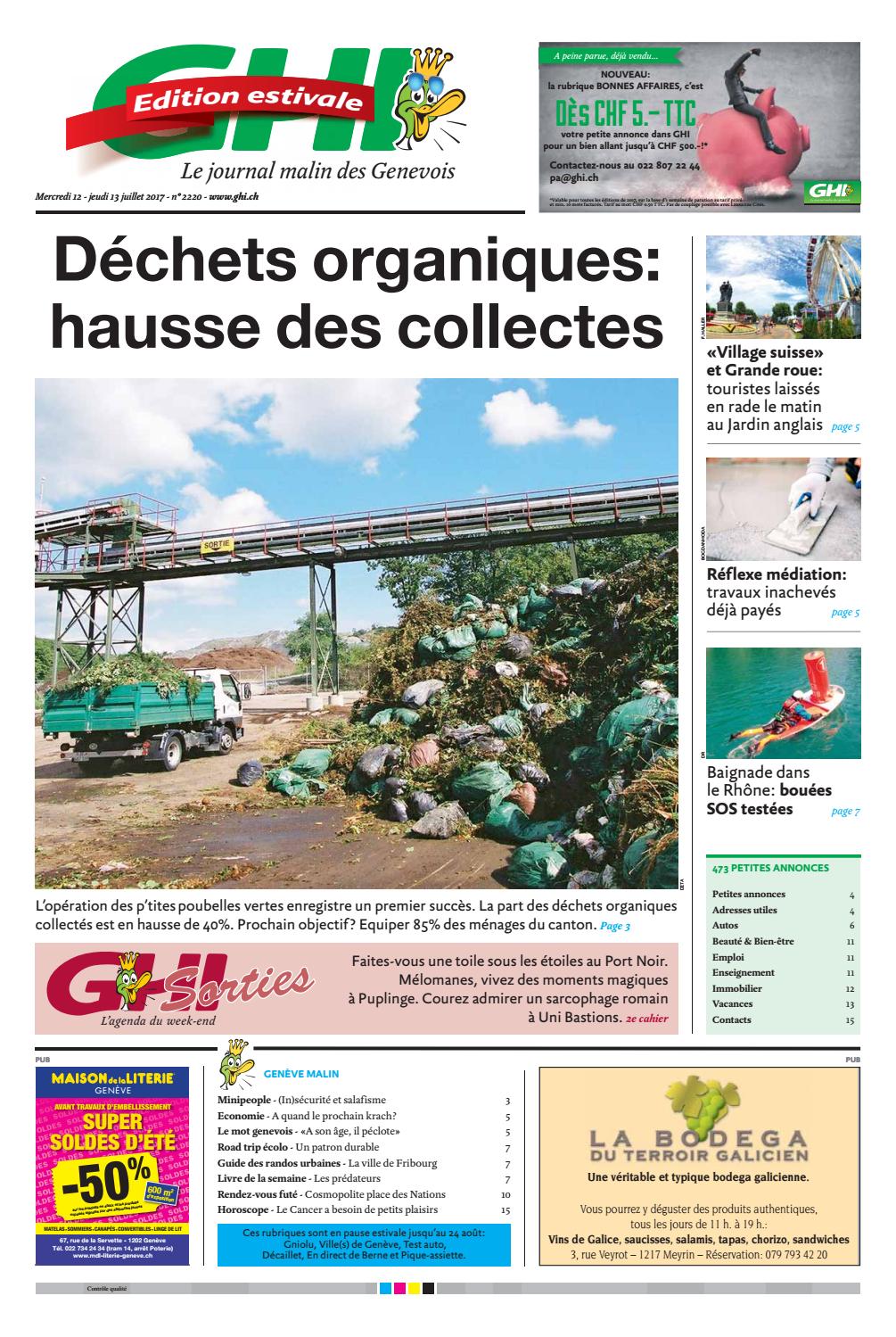 Entretien De Jardin Luxe Ghi Du 13 07 2017 by Ghi & Lausanne Cités issuu