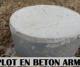 Fabriquer Une Porte En Bois Pour Abri De Jardin Nouveau Faire Un Plot En Beton Armé Béton Réaliser   La Bétonni¨re Fondation Terrasse En Bois