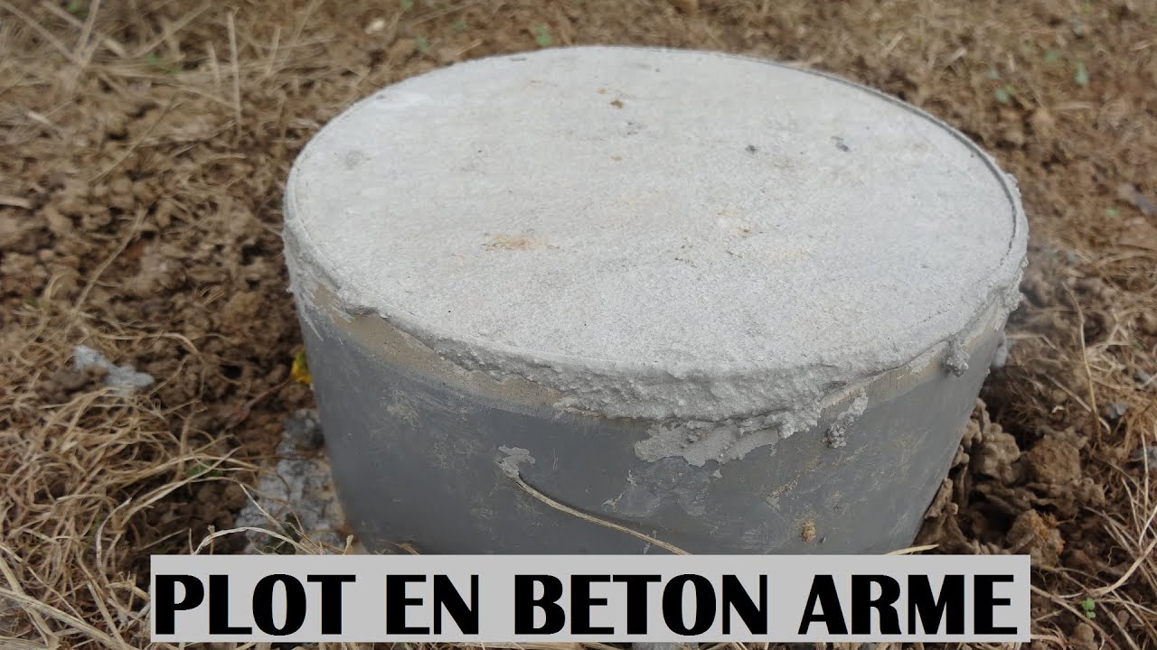 Faire Une Dalle Pour Abri De Jardin Élégant Faire Un Plot En Beton Armé Béton Réaliser   La Bétonni¨re Fondation Terrasse En Bois