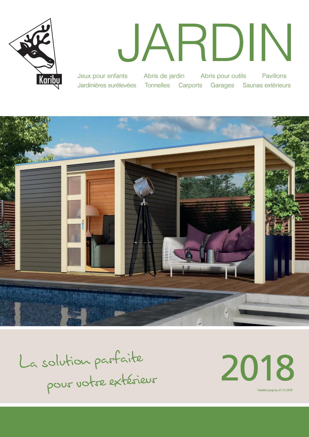 Faire Une Dalle Pour Abri De Jardin Luxe Karibu Chalet 2014 Fr by issuu