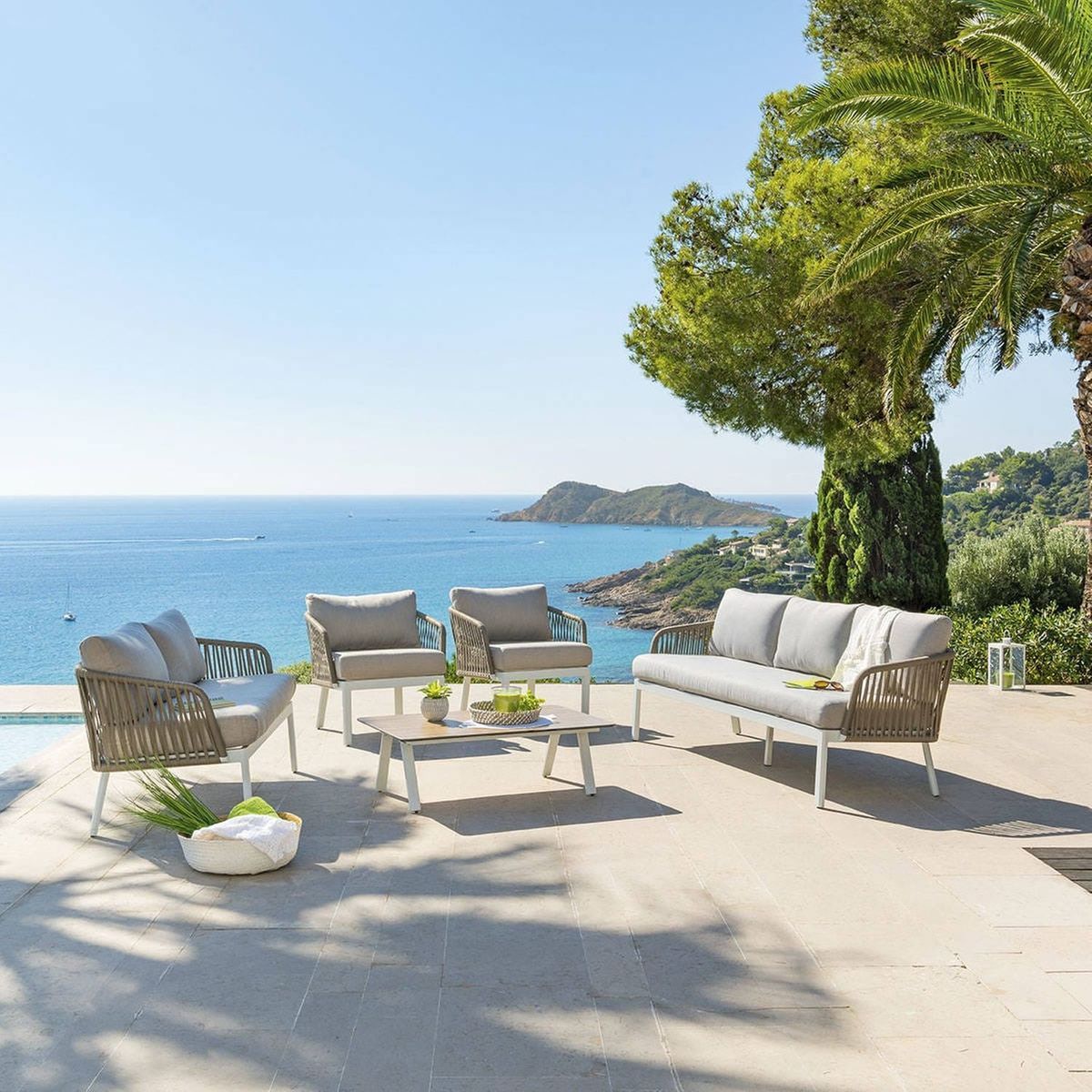 Fauteuil Exterieur Gifi Frais Canapé De Jardin Barcelone 3 Places Taille 3 Places