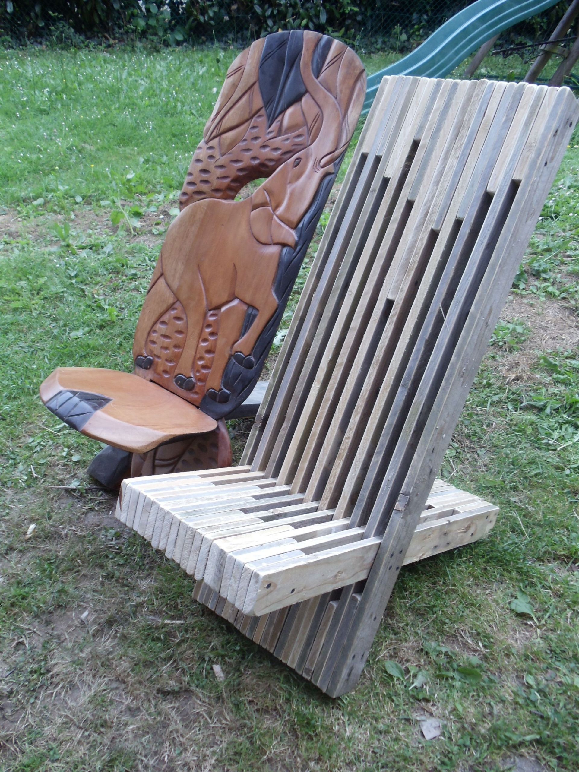 Fauteuil Palette Nouveau Fabriquer Une Chaise   Palabre En Palette La Chaise De