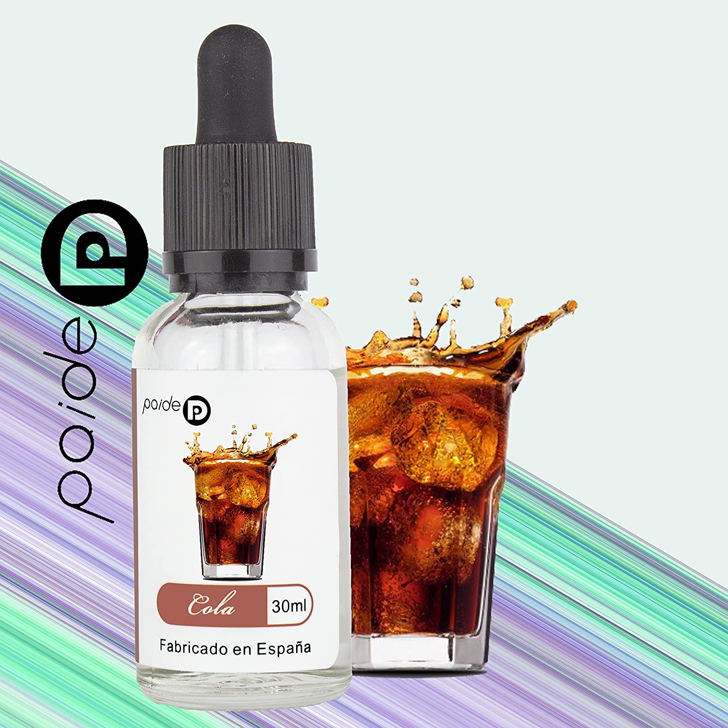 Fraiseuse Jardin Inspirant E Liquide Paide Premium 30ml Sans Nicotine Bouteille En Verre Avec Pipette Liquide Pour Cigarette électronique 50vg 50pg Cola
