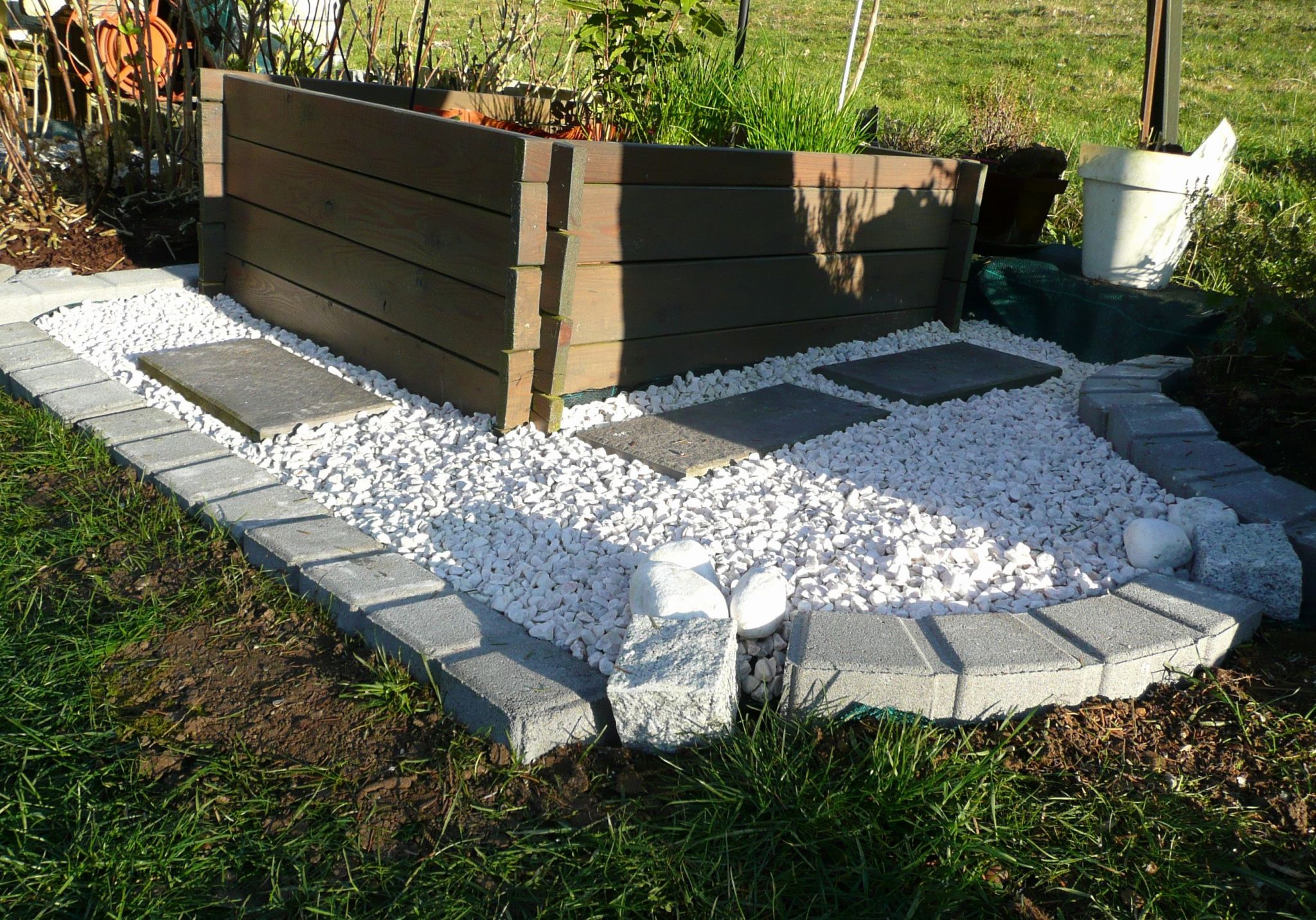 Idee De Terrasse Exterieur Élégant Deco Galet Jardin