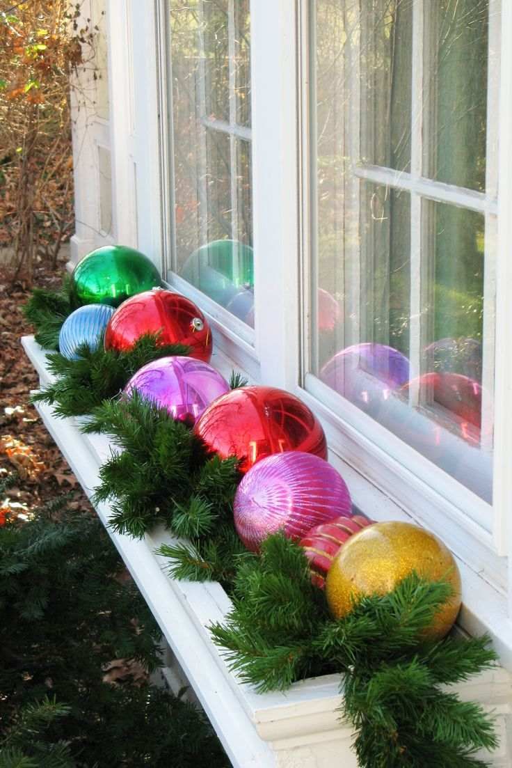 Idee Deco Jardin Exterieur Pas Cher Élégant Décoration De No L Extérieur – Boules De No L Dans Le Jardin