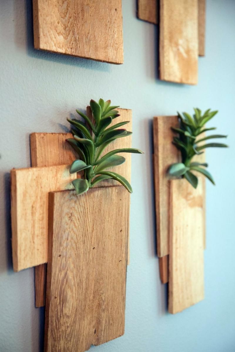 Idee Deco Jardin Frais Décoration Murale Bois   Faire soi Mªme – 20 Idées Créatives