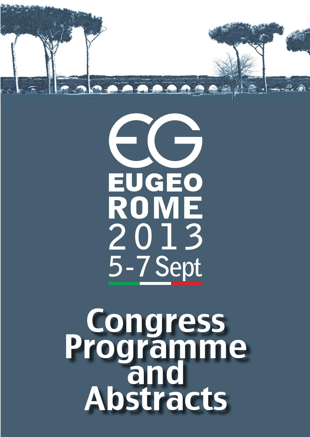 Idee Jardin Paysagiste Charmant Rome Eugeo 2013 Programme and Abstracts by Eugeo2013 issuu