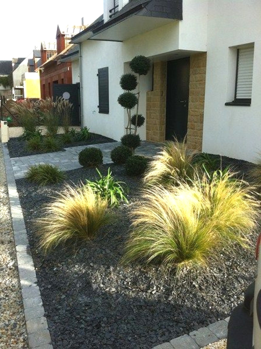 Idee Jardin Paysagiste Frais Idee Amenagement Jardin Devant Maison