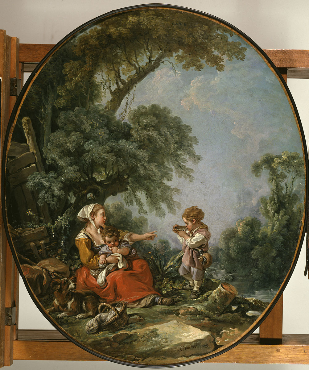 Boucher 1769b Le gouter champetre Walters Art Museum Baltimore