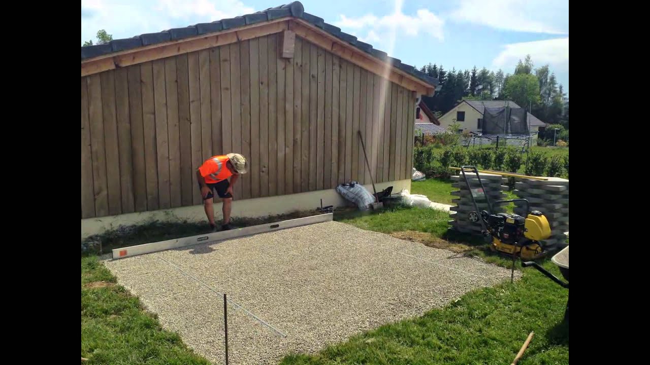 Installer Un Abri De Jardin Sans Dalle Génial Pose De Dalles Pour Maisonnettes Et Cabanes De Jardin