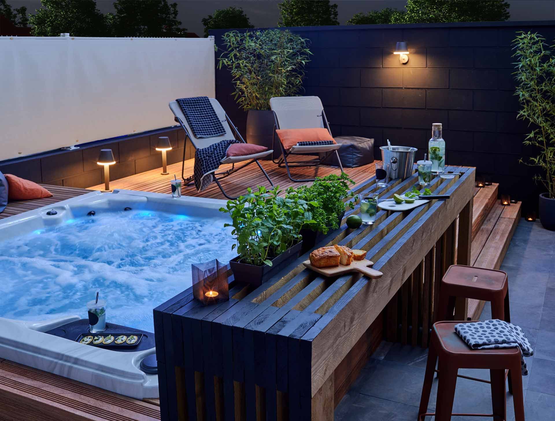 Installer Un Spa Dans son Jardin Luxe Ment Installer Une Cuisine Extérieure D été