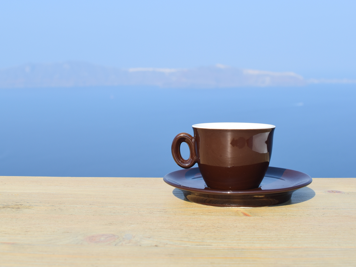 breakfast view rocabella santorini