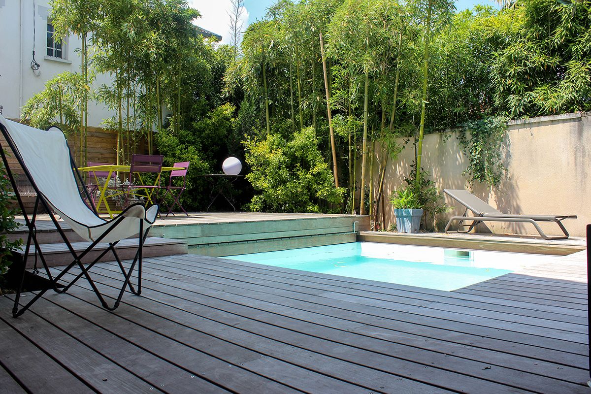 Jardin Autour Piscine Élégant Piscine Invisible Avec Images