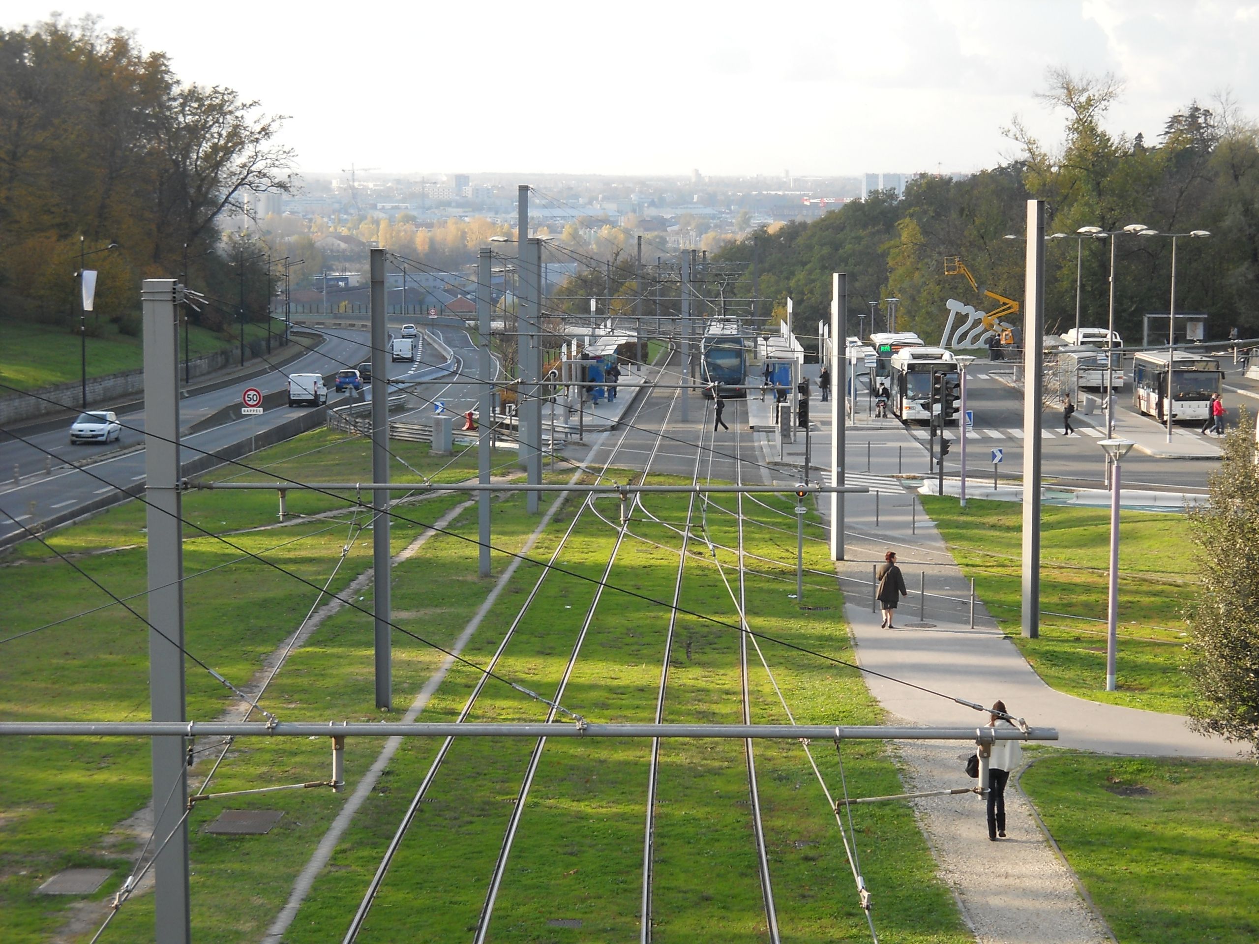 Station Buttinière Cenon aquitaine france