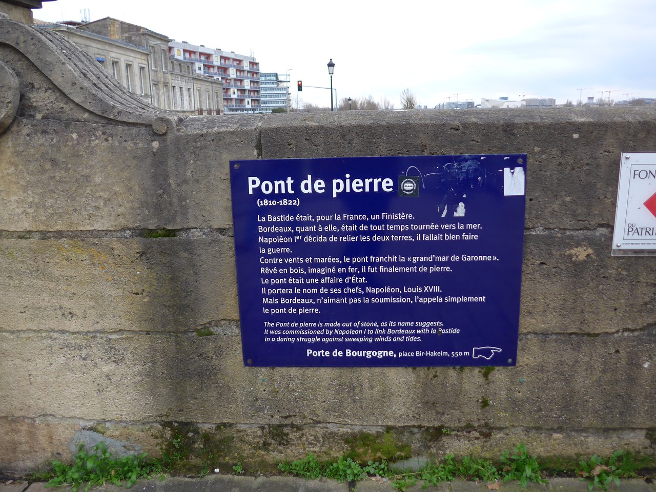 bordeaux pont de pierre