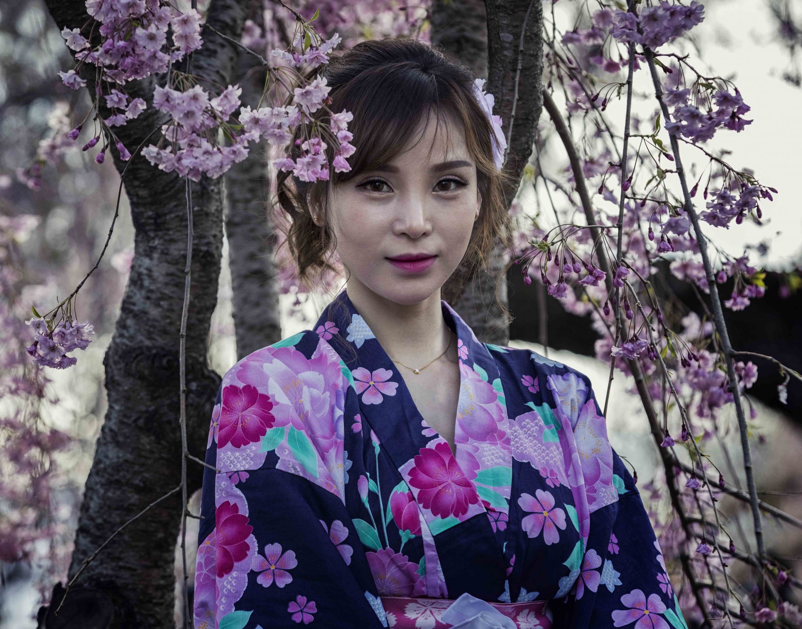 Jardin Botanique De Brooklyn Luxe Cherry Blossom Portrait Of A Japanese Girl In Brooklyn