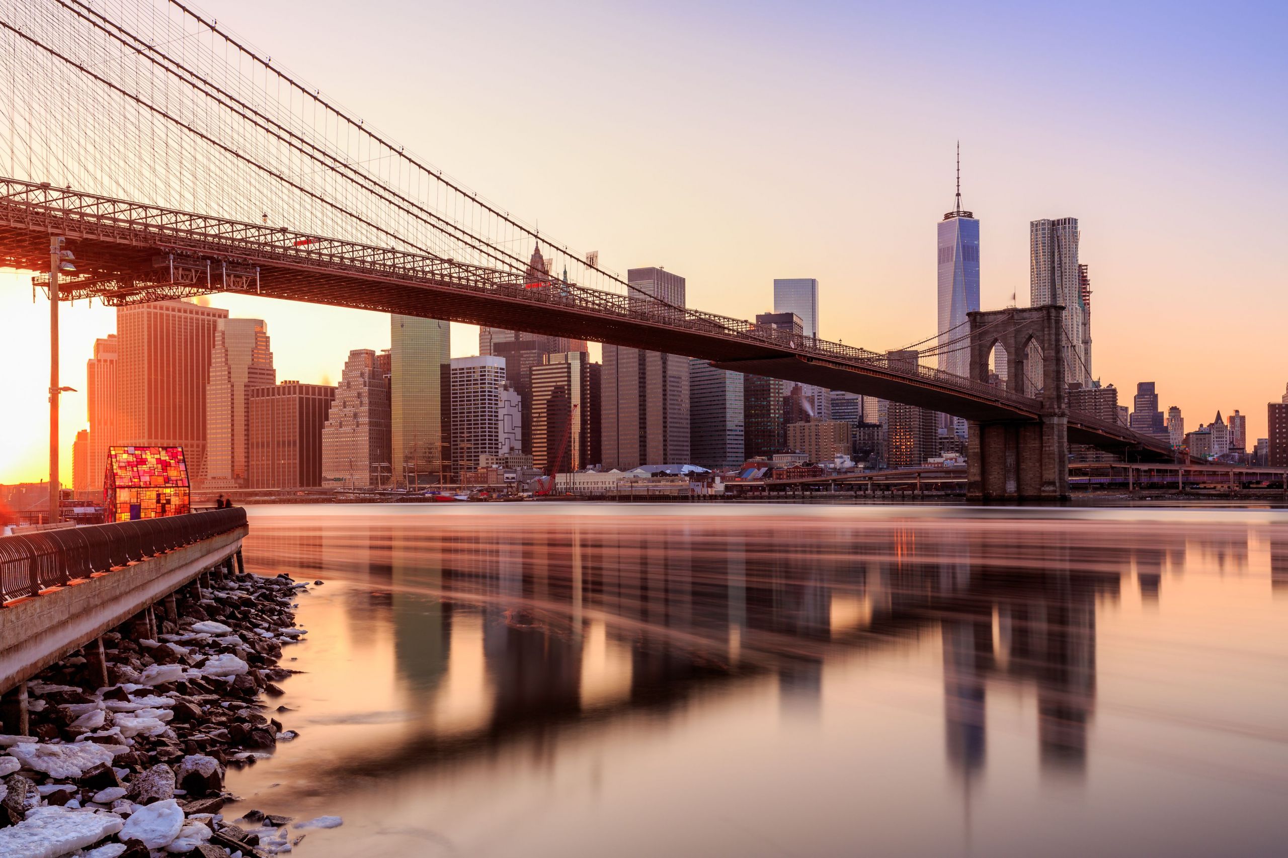 manhattan sunset from brooklyn bridge park 597f4778d088c ea9747