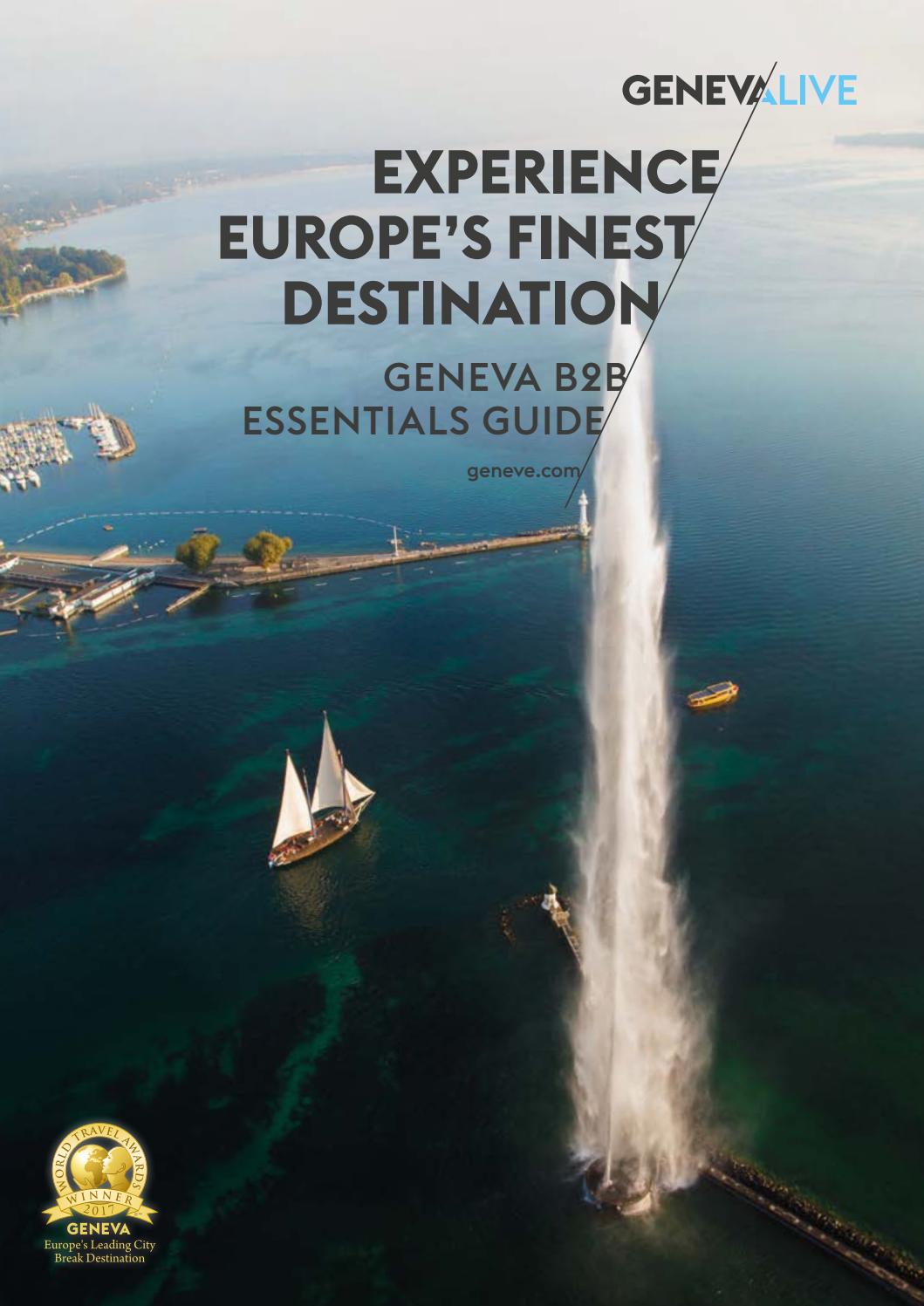 Jardin Botanique Geneve Best Of Geneva B2b Essentials Guide 2018 Sw 1002 2001 3006en